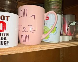 Rae Dunn Cat Mom Mug