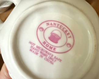 Nantucket Home Floral Ceramic Tea Bag Holder