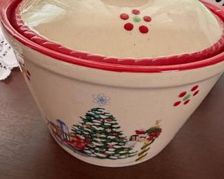 Temp-tations Old World Christmas Tree Lidded Casserole Dish