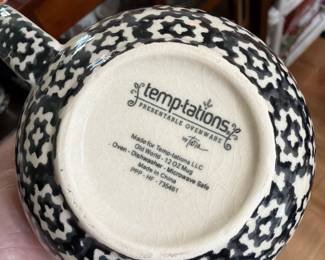 Talavera Pottery Black and White Collection