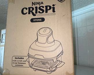 Ninja CRiSPi "Stone" 4-in-1 Portable Glass Air Fryer Cooking System
