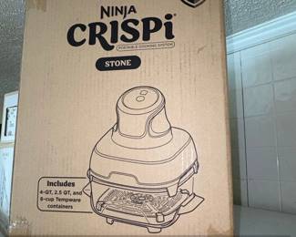 Ninja CRiSPi Stone in Portable Glass Air Fryer Cooking System