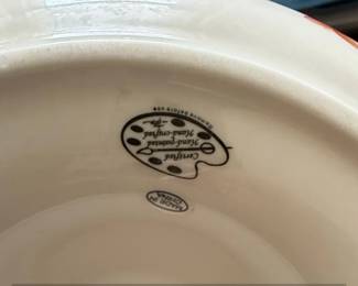 Temptations Pumpkin Patch Serving Tray with Figural Pumpkin Handle second image