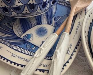Diane Artware Come Dream With Me Ceramic Dinnerware Set second image