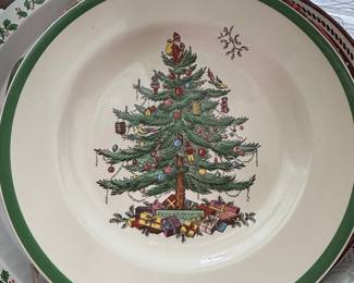 Spode Christmas Tree Dinner Plate S3324-F