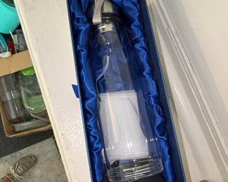 Borosilicate Glass Water Bottle with Infuser
