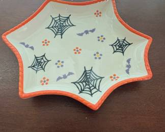 Temptations Boofetti Halloween Star-Shaped Ceramic Trinket Dish