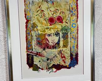 Shraga Weil framed art