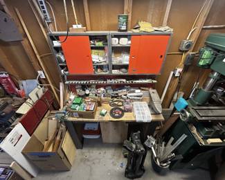 variety of wood and tools