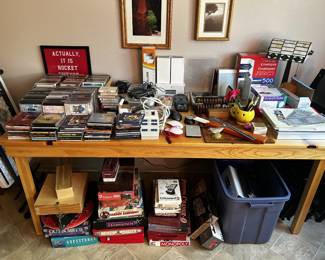 games, cds, books, office supplies