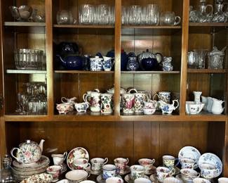 tea pots, princess house, tea cups