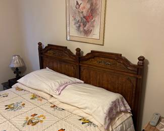 Queen bed