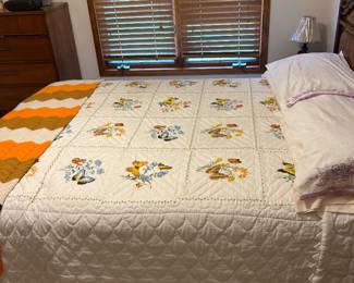Quilts, bed