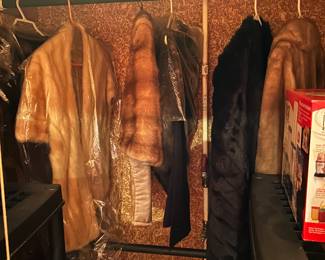 Fur coats