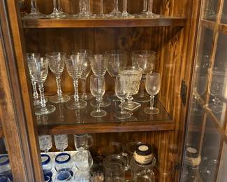 Crystal stemware