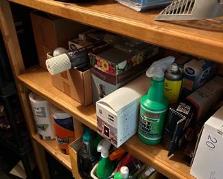 Cleaning supplies