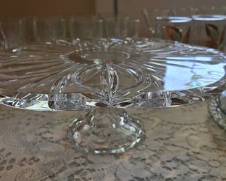 Vintage cake plate