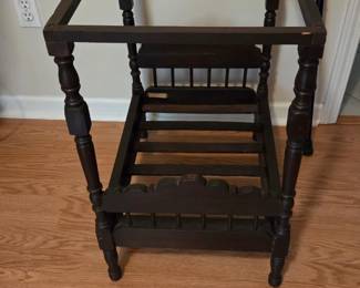 Vintage doll bed