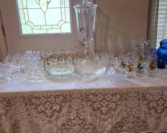 Crystal and cut glass