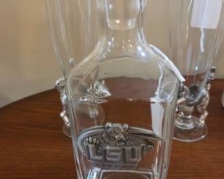 LSU Heritage Metalworks decanter pewter decanter