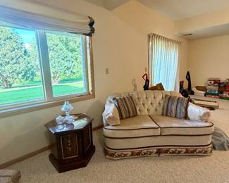 Matching side tables and coffee table