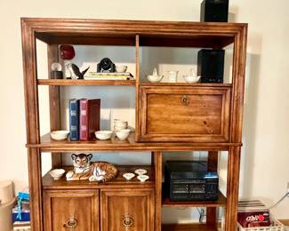 Shelf and decor, records