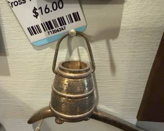 vintage miniature brass piece