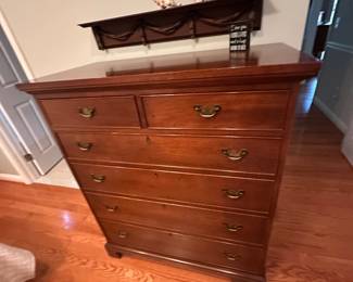 Craftique Cherry Tall Dresser