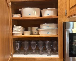 dishes and glassware