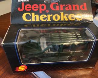 Superior brand die-cast 1996 Jeep Grand Cherokee