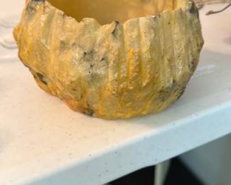 MCM Alabaster Stone Ash Tray