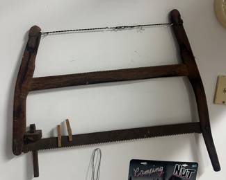 vintage buck bow saw