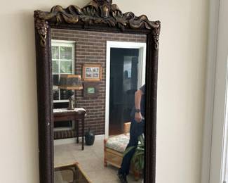 Ornate Carved Wall Mirror
