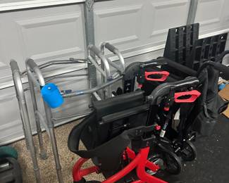Drive Medical Nitro Duet Dual Function Transport Wheelchair and Rollator