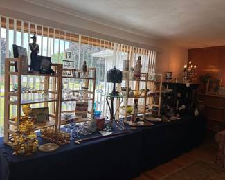 Barware, crystal, entertaining pieces