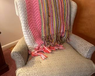 Club Chair w/ Ottoman