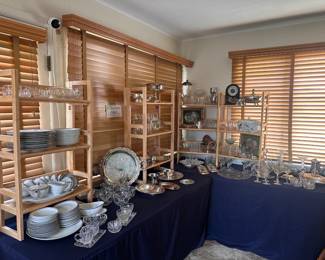 China (Mikasa) & Silver Plate