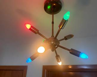 Vintage MCM Sputnik Light Fixture