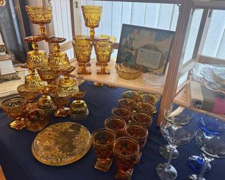 Amber Glasses (3 Different Sizes)