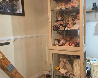 Doll & display case