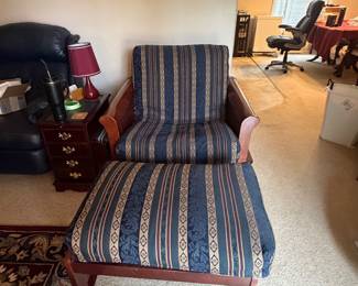 Chair with foot rest