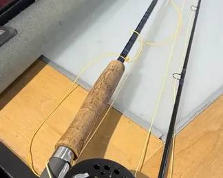 Argus Flight III fly reel  Browning Gold Medallion Graphite fishing rod