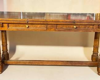 Century Furniture fliptop console table