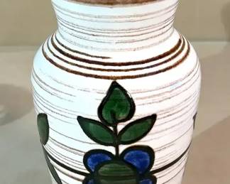 Austrian pottery vase