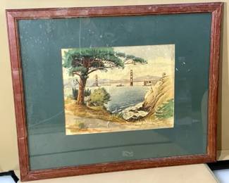 Frank Serratoni Watercolor