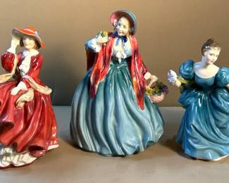 Royal Doulton Top o the Hill, Lady Charmian and Rhapsody