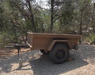 brown trailer