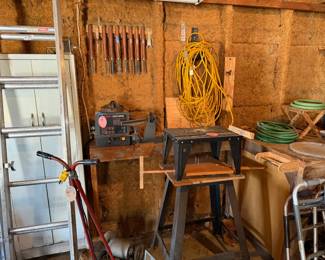 router table, Craftsman 12 inch Wood lathe