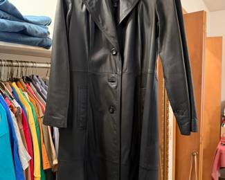 leather coat