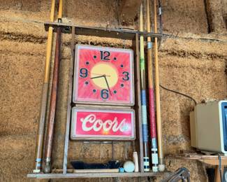 Coors clock